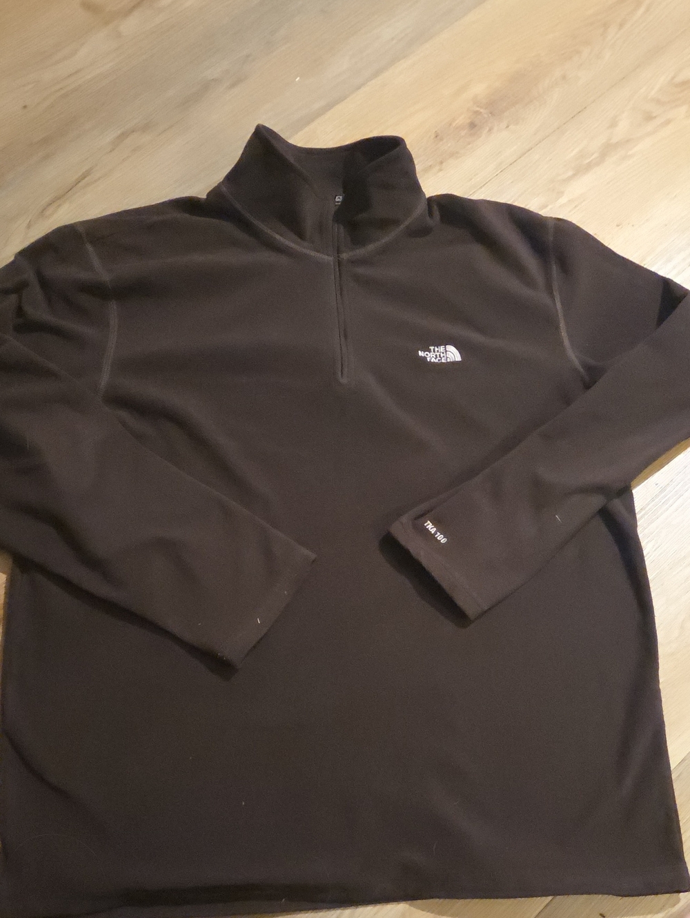 The North Face Black/Brown Men's Lightweight Half-Zip Pullover